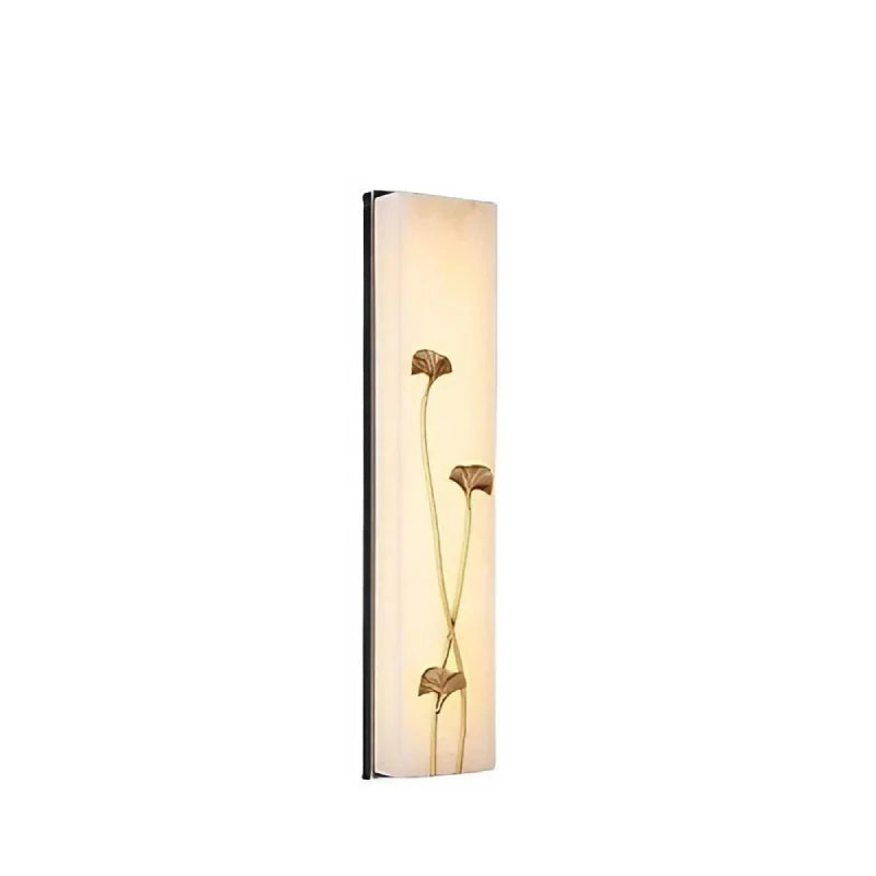Fractal Bamboo & Ginkgo Wall Lamp - Wall Lights & Sconces | Lucera Lighting
