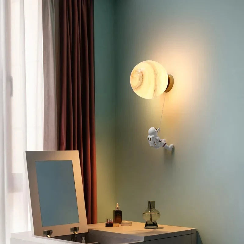 Glissando Universe Planet Wall Sconce for Kids Room - Wall Lights & Sconces | Lucera Lighting