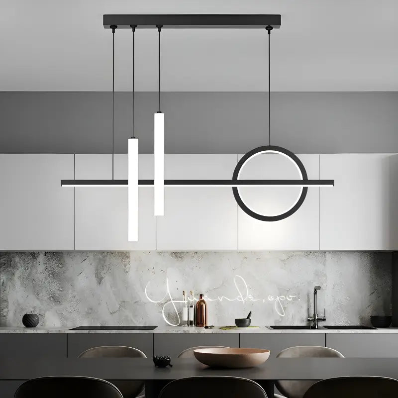 Valda Geometric Pendant Light Nordic Style - Pendant Lights | Lucera Lighting