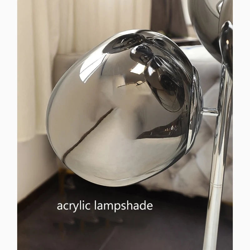 Moonstone Freiburg Standing Acrylic Lava Stone LED Floor La - Lamps | Lucera Lighting