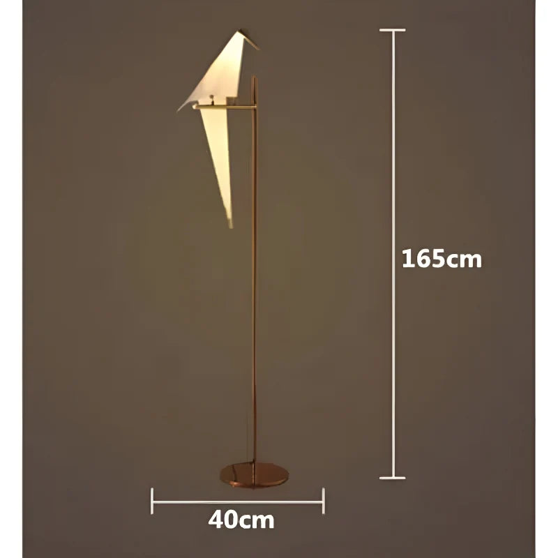 Sugilite Modern Parrot-Shaped Floor Lamp - Lamps | Lucera Lighting