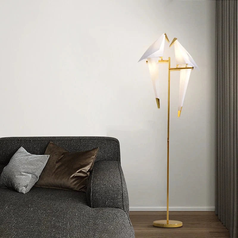 Sugilite Modern Parrot-Shaped Floor Lamp - Lamps | Lucera Lighting