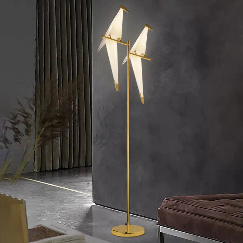 Sugilite Modern Parrot-Shaped Floor Lamp - Lamps | Lucera Lighting