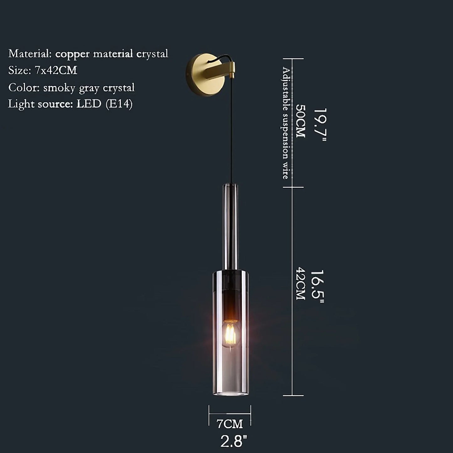 Ritenuto Nordic Tree Wall Sconce - Pendant Lights | Lucera Lighting