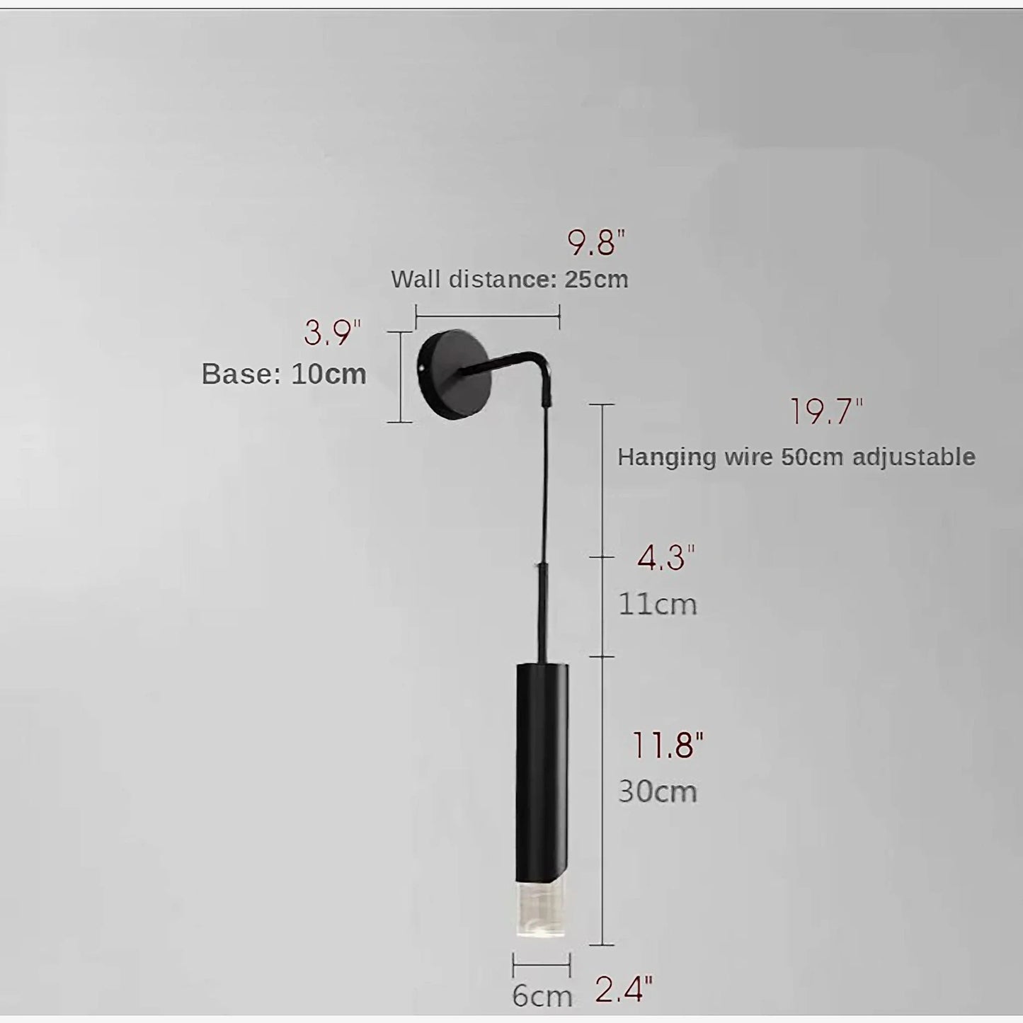 Allargando Jaen LED Wall Light - Wall Lights & Sconces | Lucera Lighting