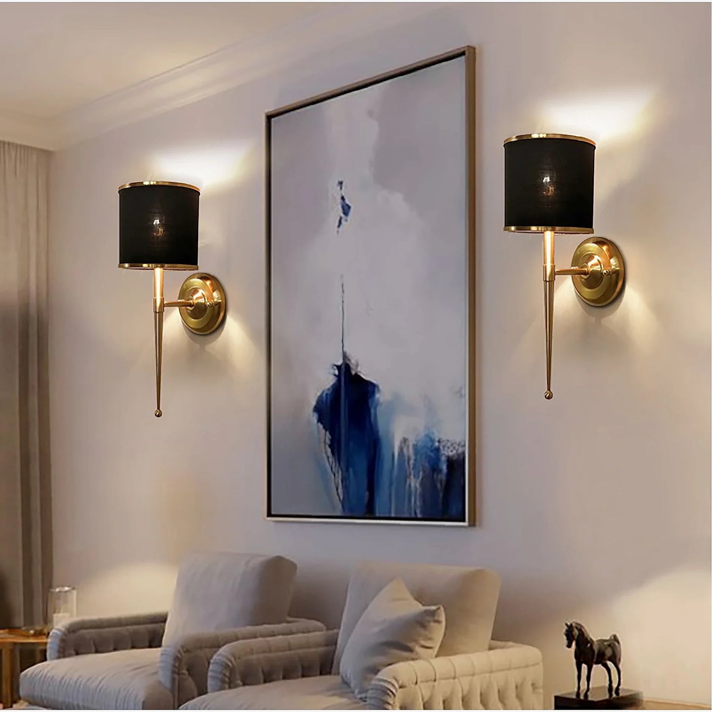 Morendo Unique Wall Sconce Living Room - Wall Lights & Sconces | Lucera Lighting