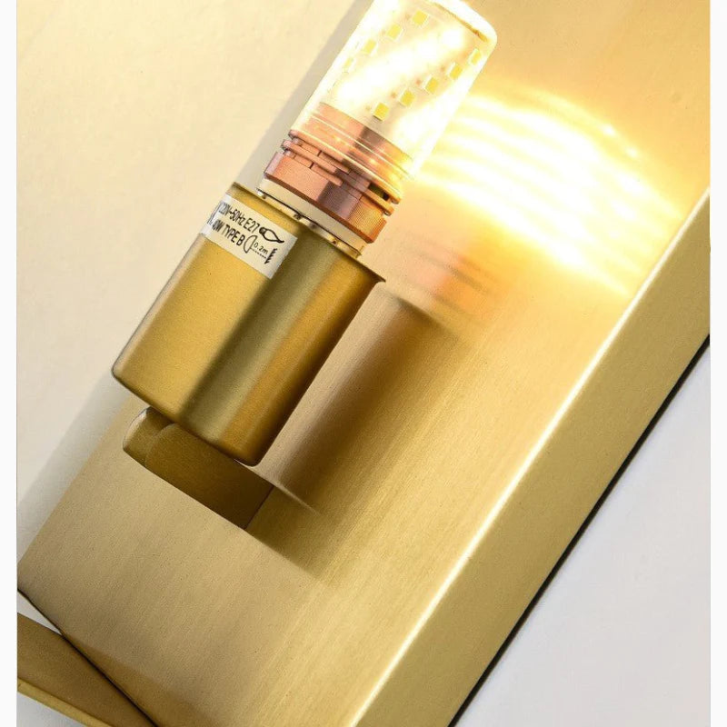 Astral Luxury Copper-Marble LED Wall Lamp - Wall Lights & Sconces | Lucera Lighting