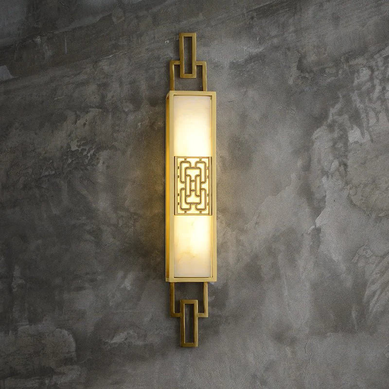 Cadence Luxury Copper Wall Lamp Chinese Style - Wall Lights & Sconces | Lucera Lighting