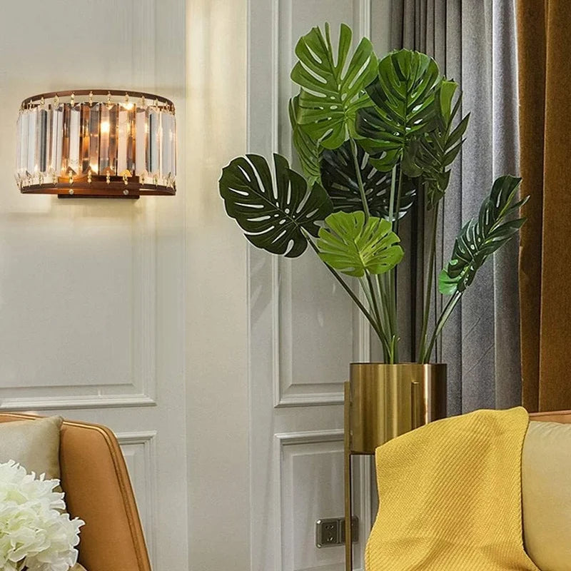 Fermata Luxury American Style Crystal Wall Lamp - Wall Lights & Sconces | Lucera Lighting