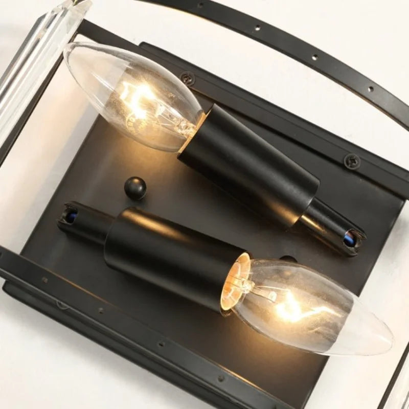 Fermata Luxury American Style Crystal Wall Lamp - Wall Lights & Sconces | Lucera Lighting