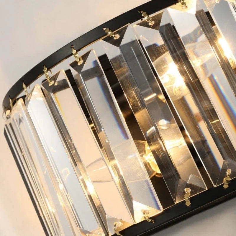 Fermata Luxury American Style Crystal Wall Lamp - Wall Lights & Sconces | Lucera Lighting