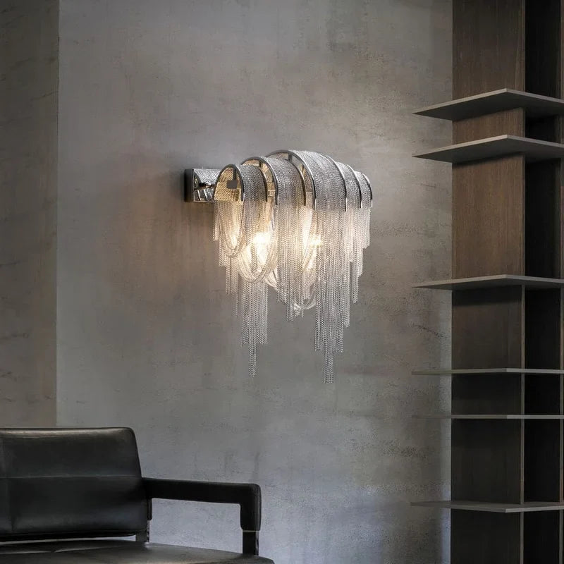 Focus Italian Tassel Wall Lamp - Wall Lights & Sconces | Lucera Lighting