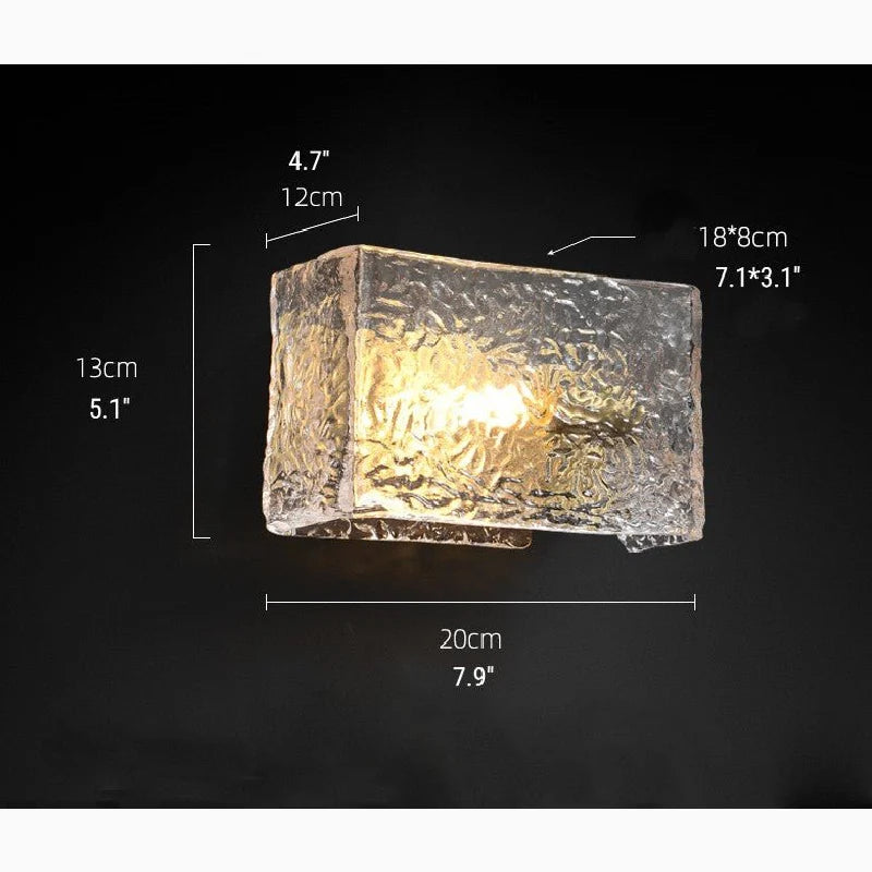 Colonnade Rippled Water Wall Lamp - Wall Lights & Sconces | Lucera Lighting
