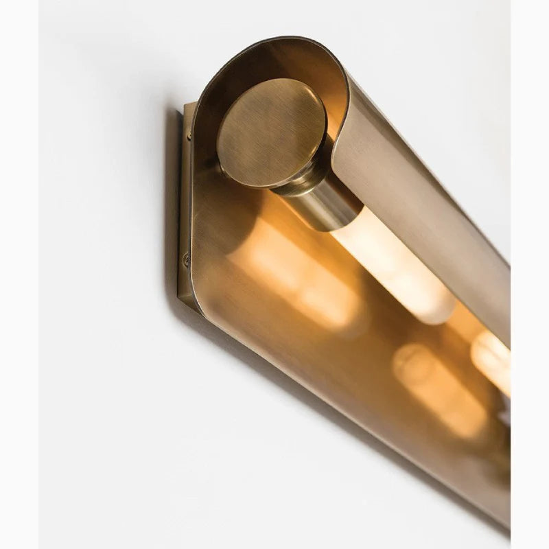 Tresse Luxury Wall Lamp Scroll Shape Brass - Wall Lights & Sconces | Lucera Lighting