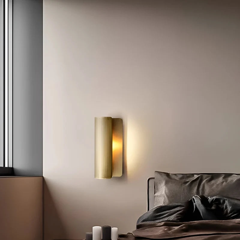 Tresse Luxury Wall Lamp Scroll Shape Brass - Wall Lights & Sconces | Lucera Lighting