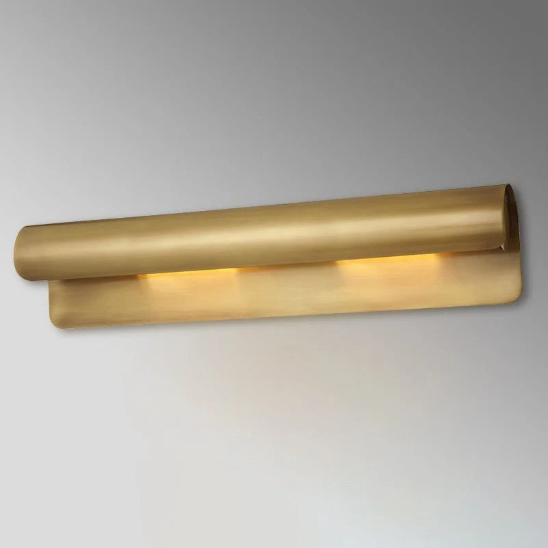 Tresse Luxury Wall Lamp Scroll Shape Brass - Wall Lights & Sconces | Lucera Lighting