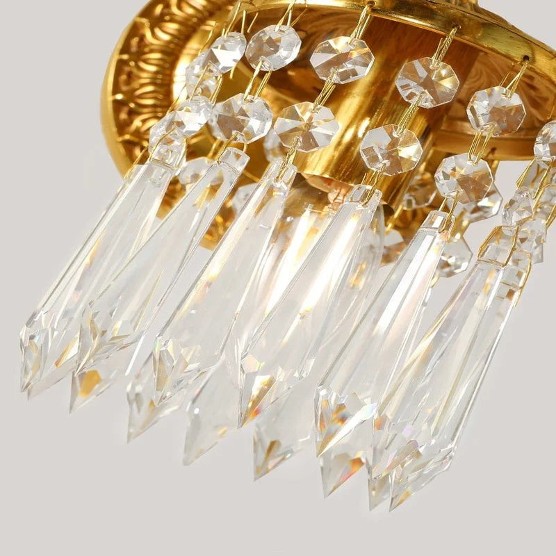 Capri Crystal Deer Head Wall Lamp - Wall Lights & Sconces | Lucera Lighting
