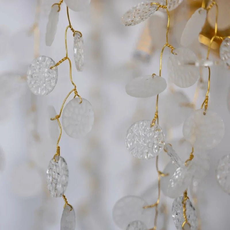 Poise Luxury Wall Lamp with Glass Discs - Chandeliers | Lucera Lighting