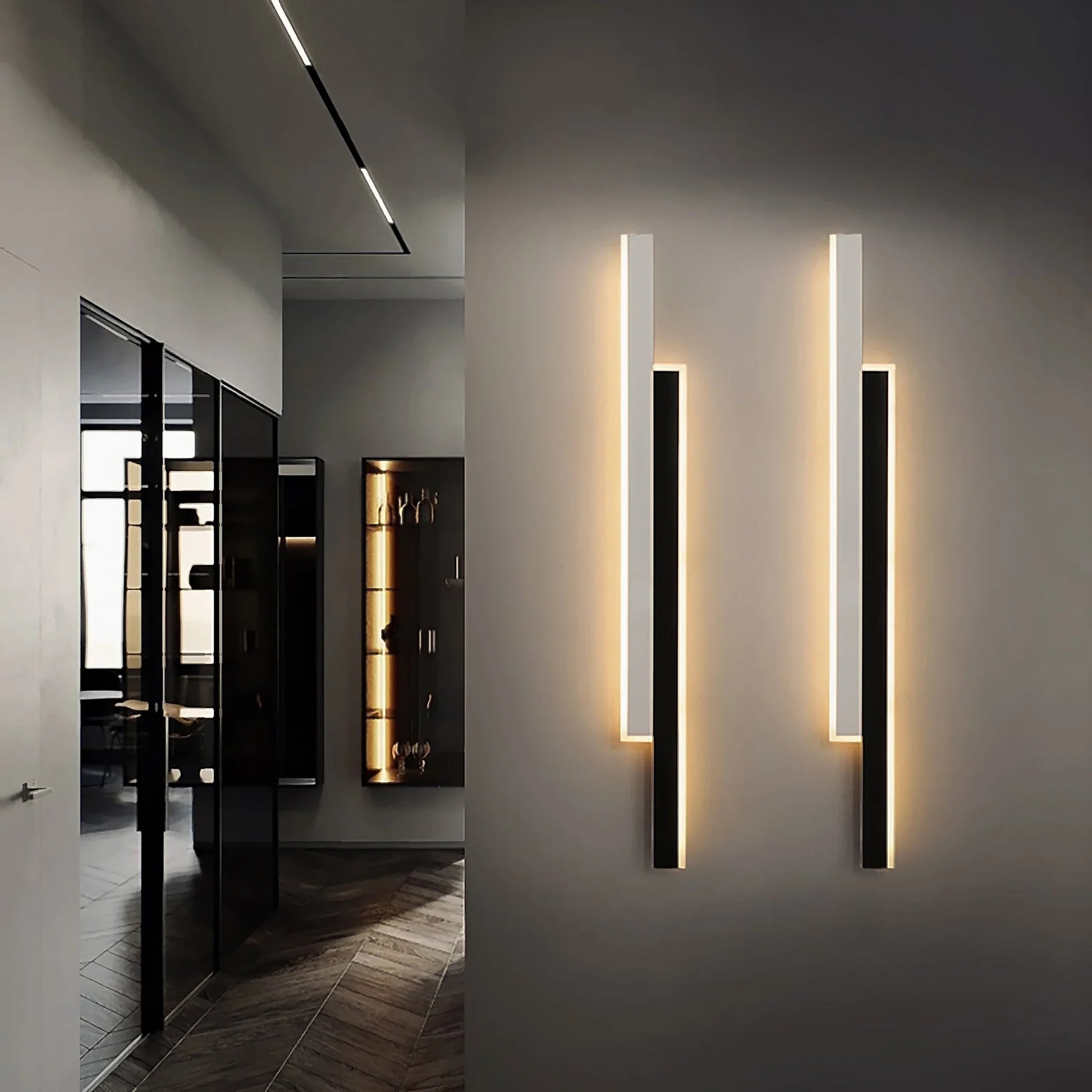 Smorzando Modern LED Long Hanging Light - Wall Lights & Sconces | Lucera Lighting