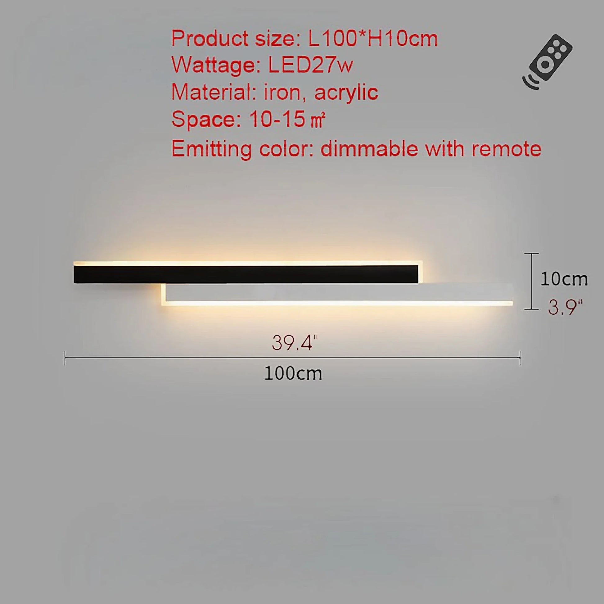 Smorzando Modern LED Long Hanging Light - Wall Lights & Sconces | Lucera Lighting