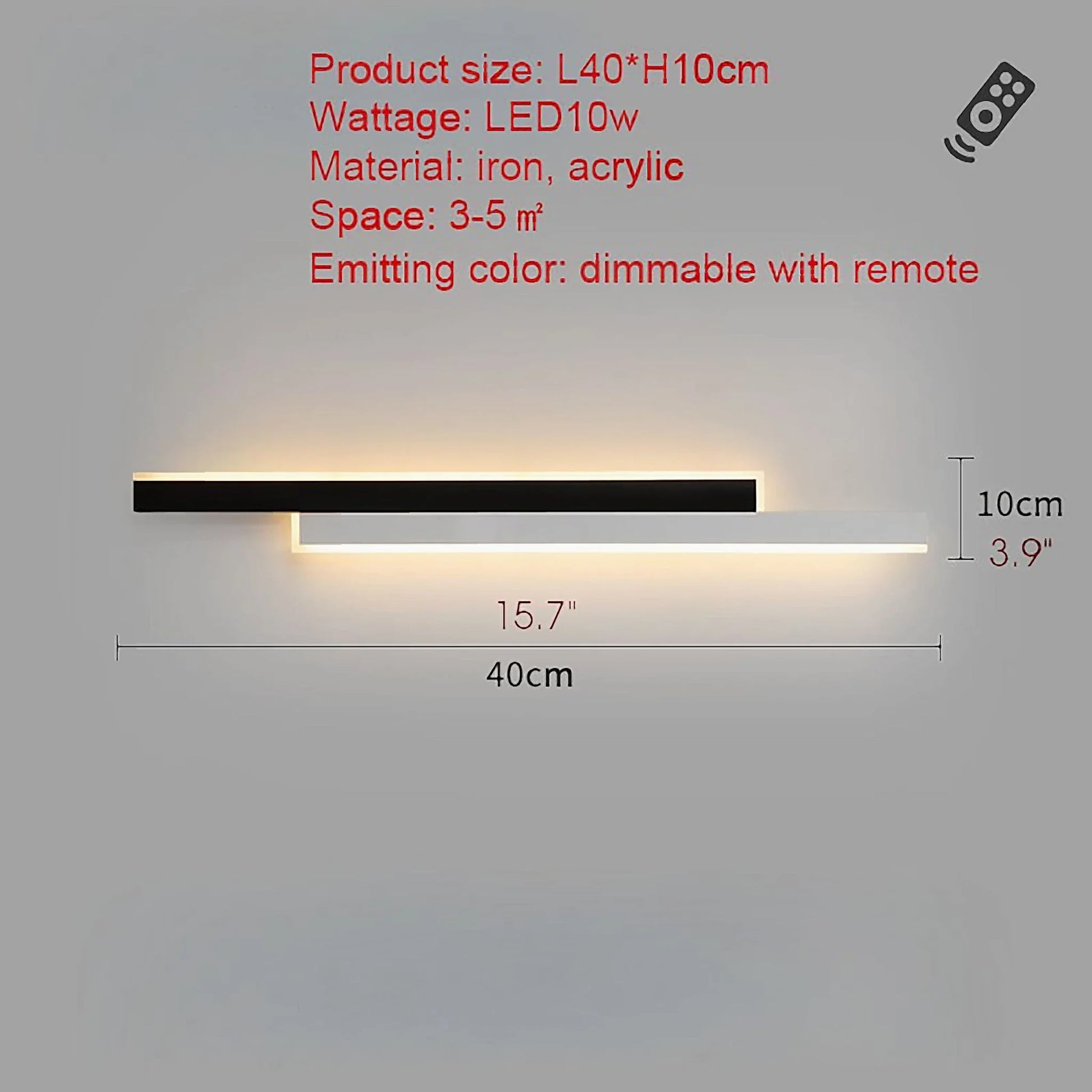 Smorzando Modern LED Long Hanging Light - Wall Lights & Sconces | Lucera Lighting