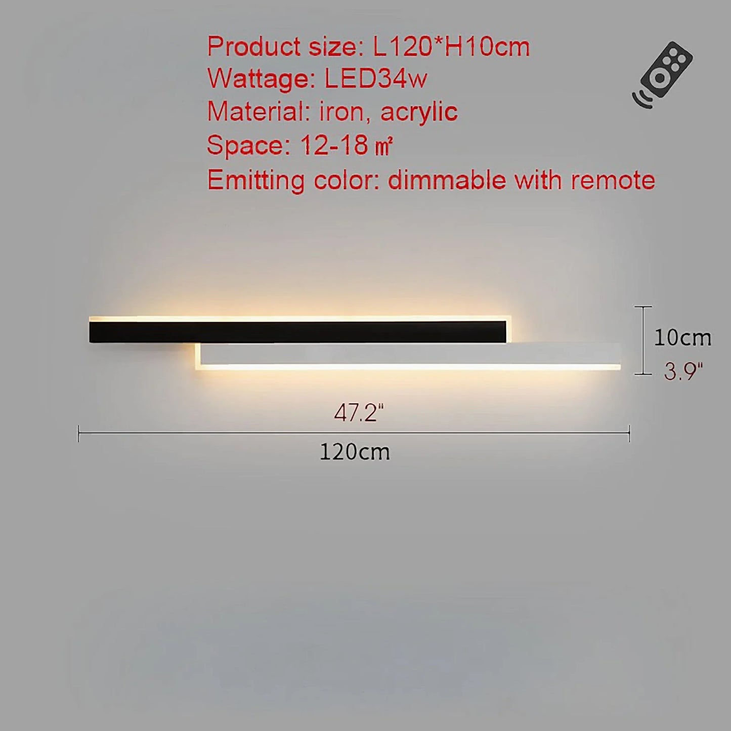 Smorzando Modern LED Long Hanging Light - Wall Lights & Sconces | Lucera Lighting