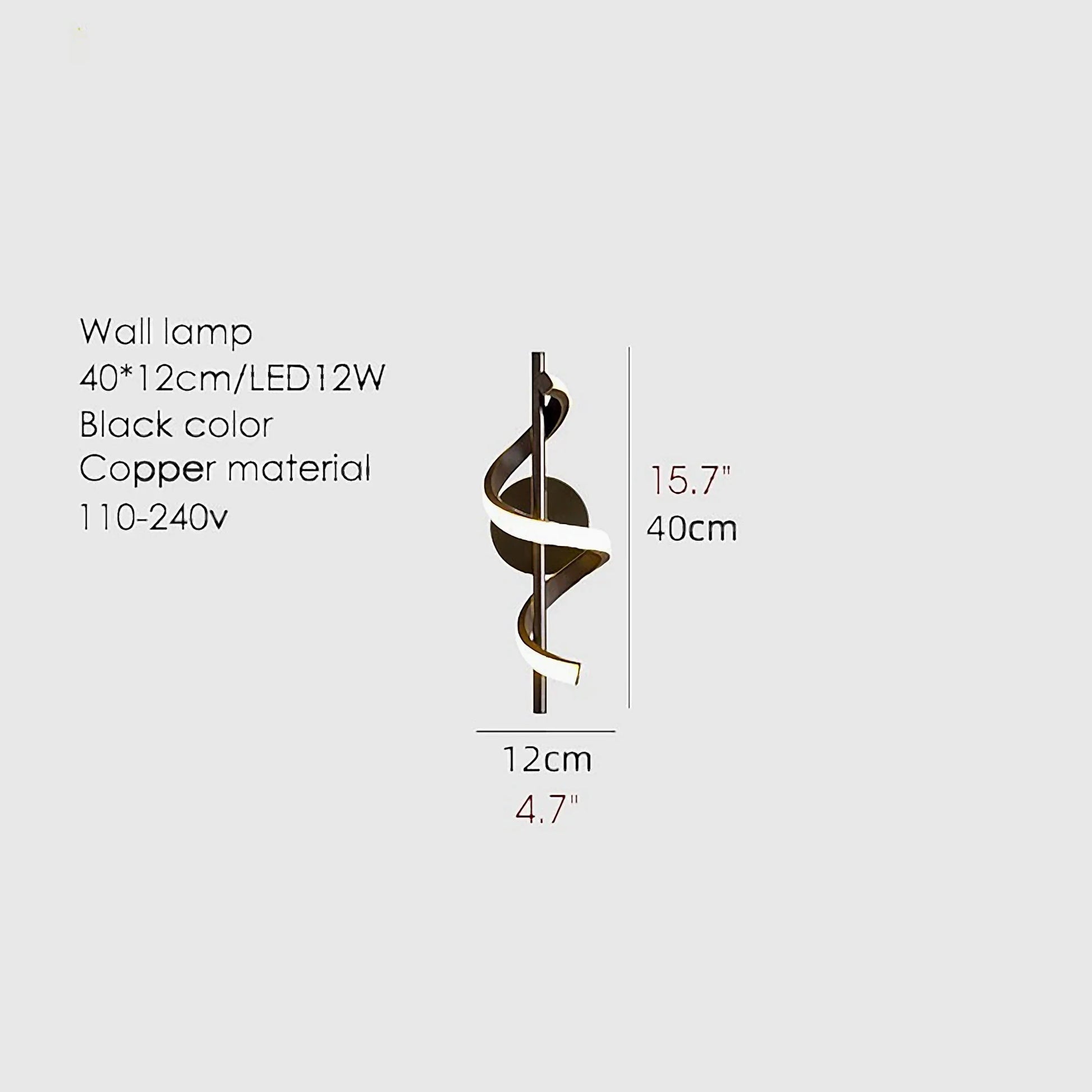 Crescendo Modern Creative LED Wall Sconce - Wall Lights & Sconces | Lucera Lighting