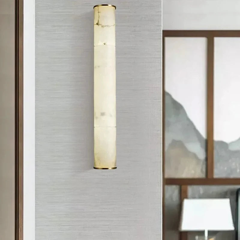 Ethos Modern Marble Wall Lamp Oriental Style - Wall Lights & Sconces | Lucera Lighting