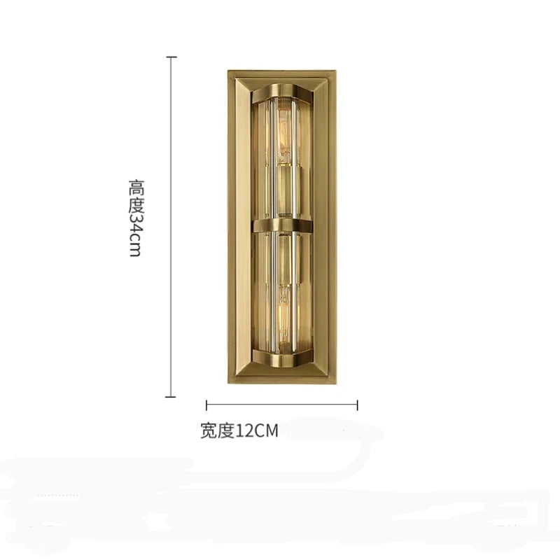 Gable Modern Industrial Wall Lamp for Bedroom Hall - Wall Lights & Sconces | Lucera Lighting