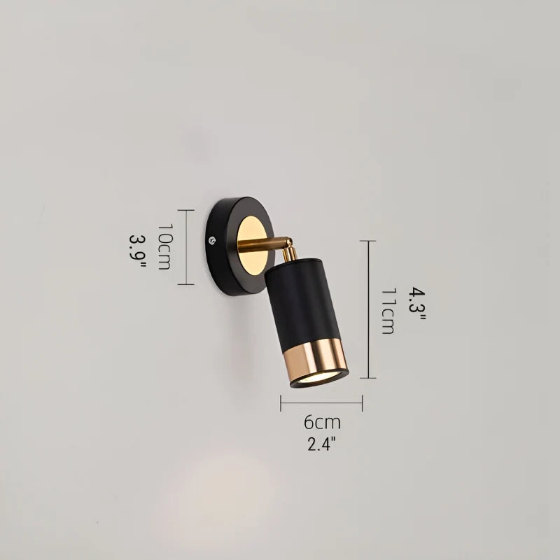 Helical Modern Wall Lamp Minimalistic Bedroom - Wall Lights & Sconces | Lucera Lighting