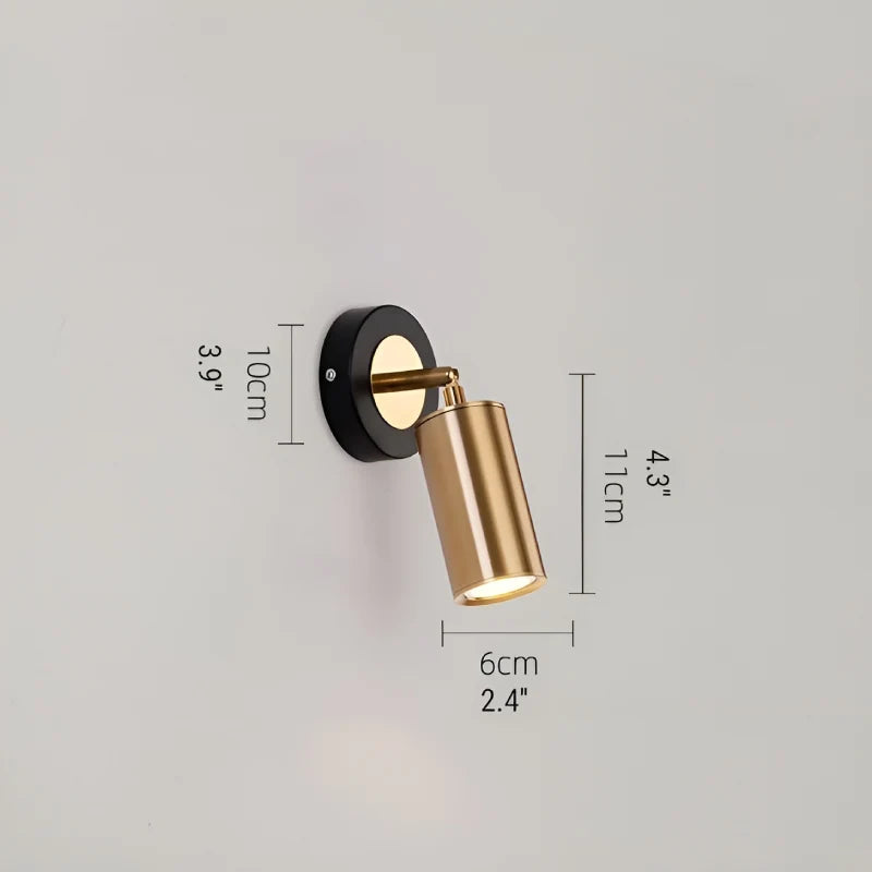Helical Modern Wall Lamp Minimalistic Bedroom - Wall Lights & Sconces | Lucera Lighting