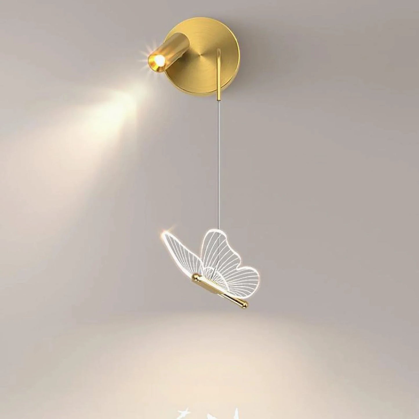Piena Butterfly Bedside Wall Lamp for Kids Room - Pendant Lights | Lucera Lighting