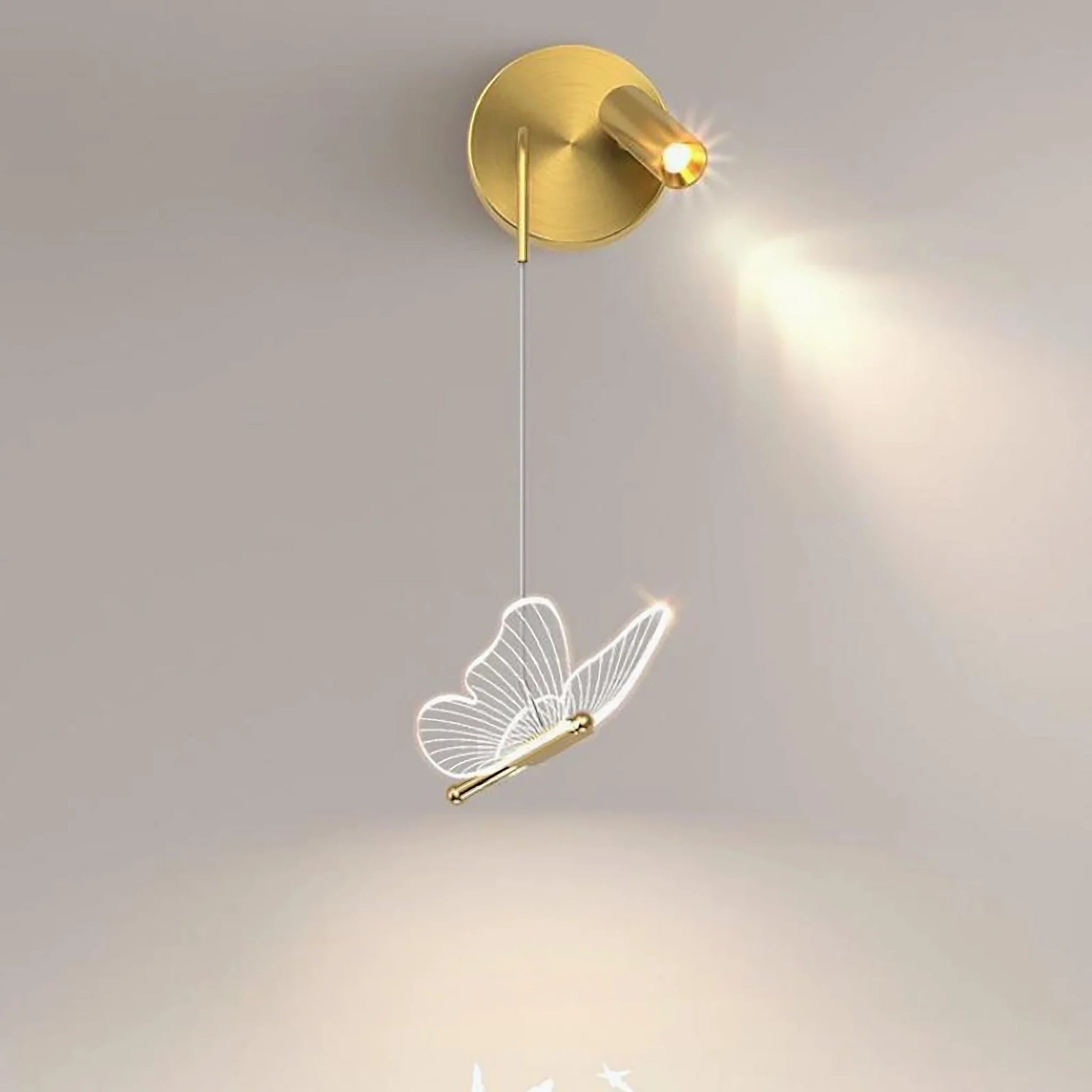Piena Butterfly Bedside Wall Lamp for Kids Room - Pendant Lights | Lucera Lighting