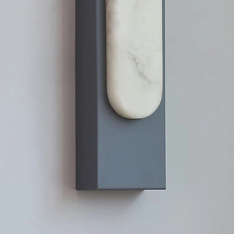 Rumore Marble Rectangular Wall Lamp - Wall Lights & Sconces | Lucera Lighting