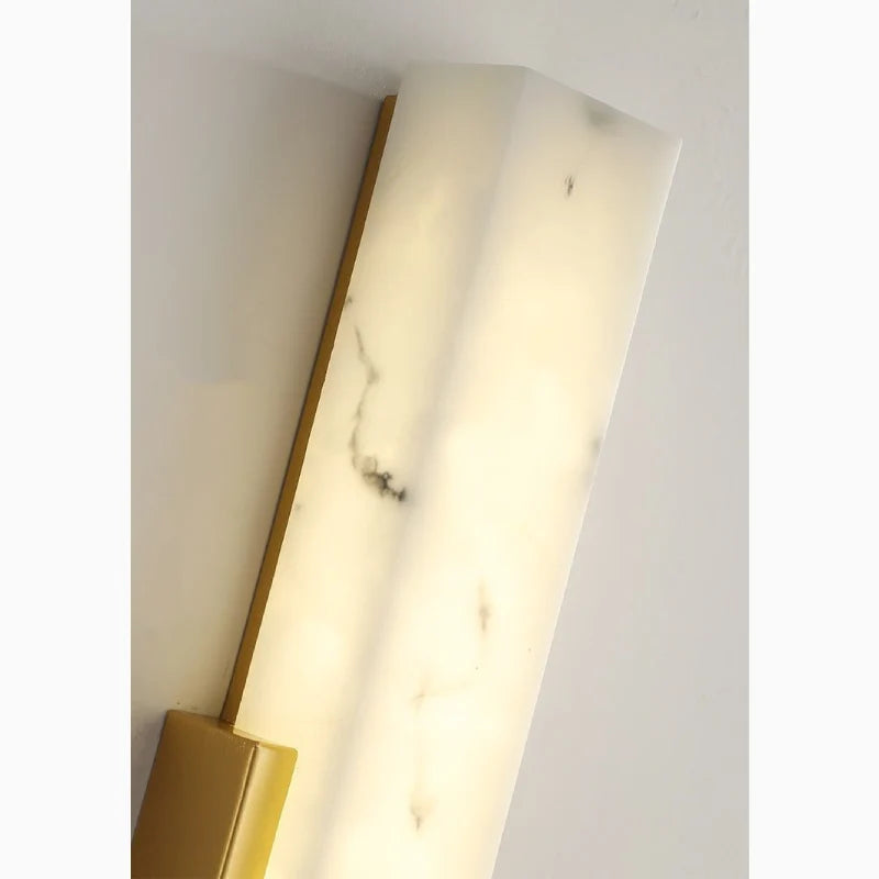 Rumore Marble Rectangular Wall Lamp - Wall Lights & Sconces | Lucera Lighting