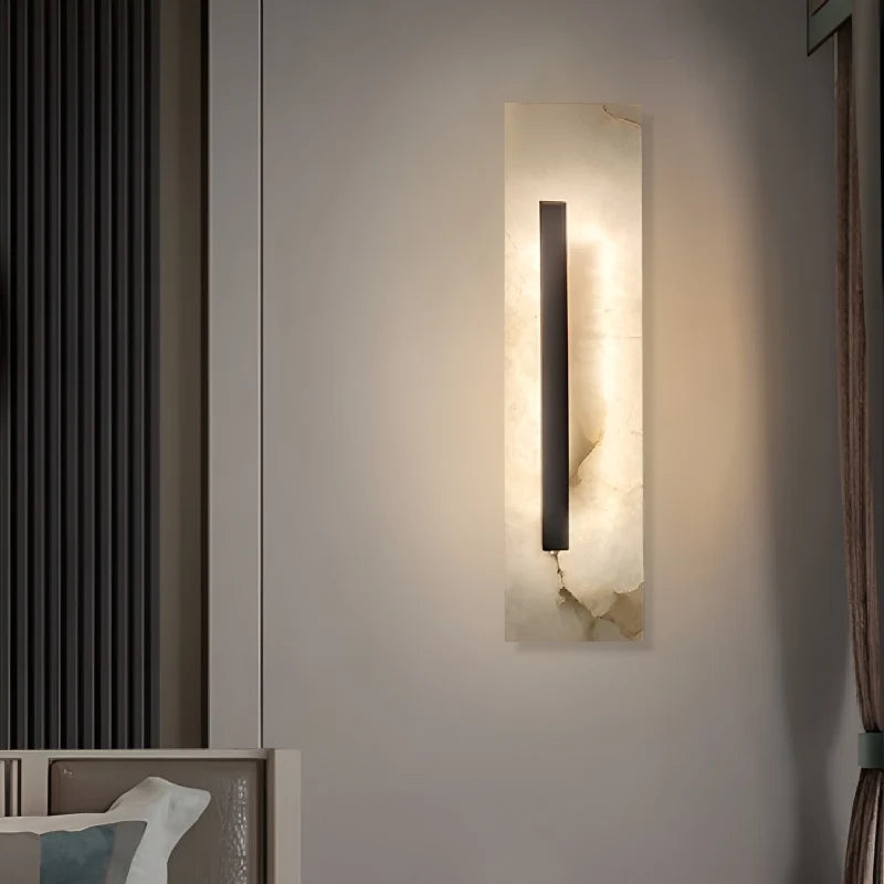 Porto Minimalistic Black Rectangular Wall Lamp - Wall Lights & Sconces | Lucera Lighting