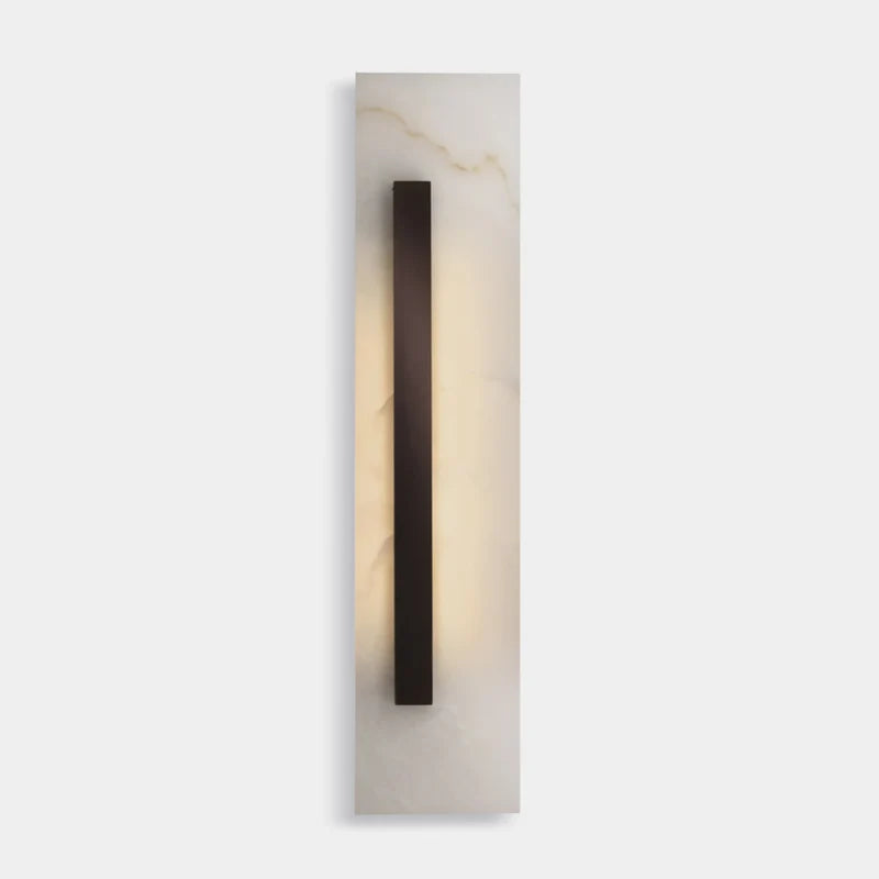 Porto Minimalistic Black Rectangular Wall Lamp - Wall Lights & Sconces | Lucera Lighting