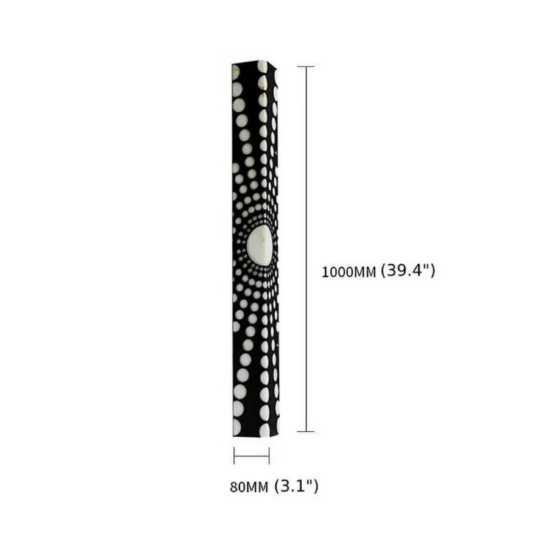 Maeve Outdoor Marble Sconce - Exterior wall | Lucera Lighting