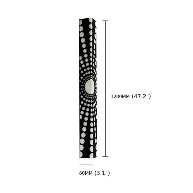 Maeve Outdoor Marble Sconce - Exterior wall | Lucera Lighting