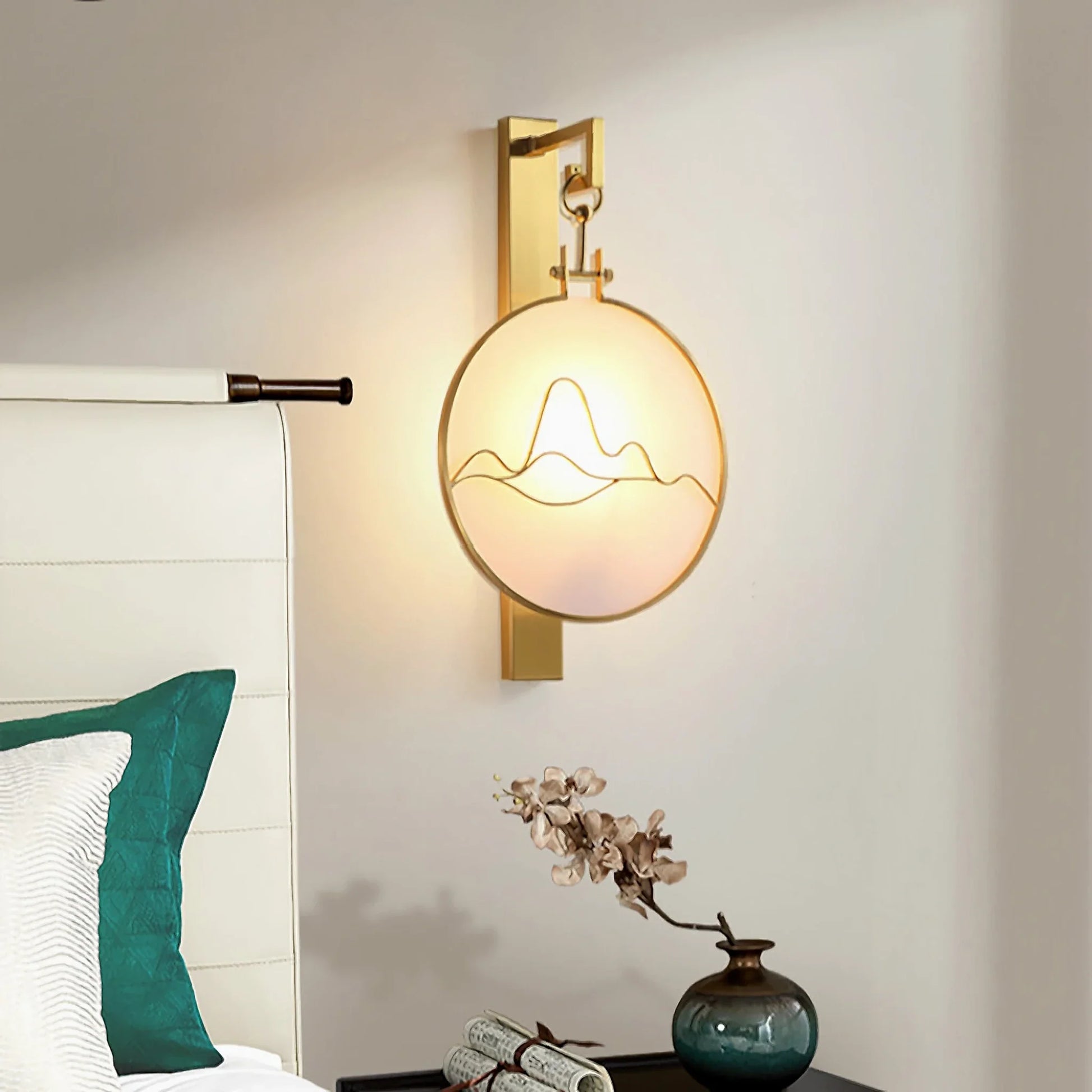 Bocca Palencia Oriental LED Wall Sconce - Wall Lights & Sconces | Lucera Lighting