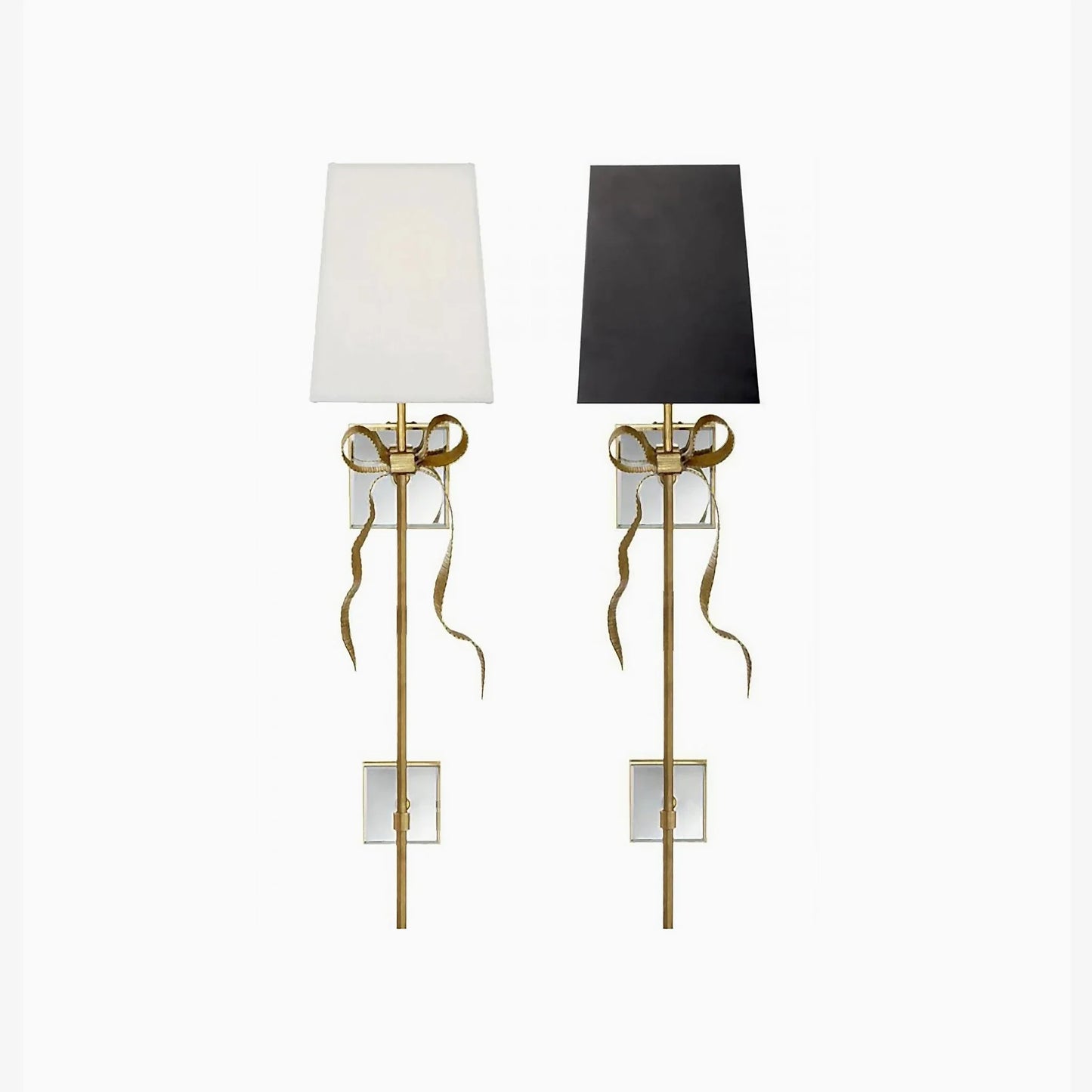 Unis LED Copper Wall Light with Fabric Shade - Wall Lights & Sconces | Lucera Lighting