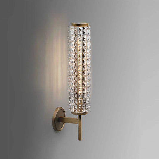 Solo Copper Glass Wall Sconce - Wall Lights & Sconces | Lucera Lighting