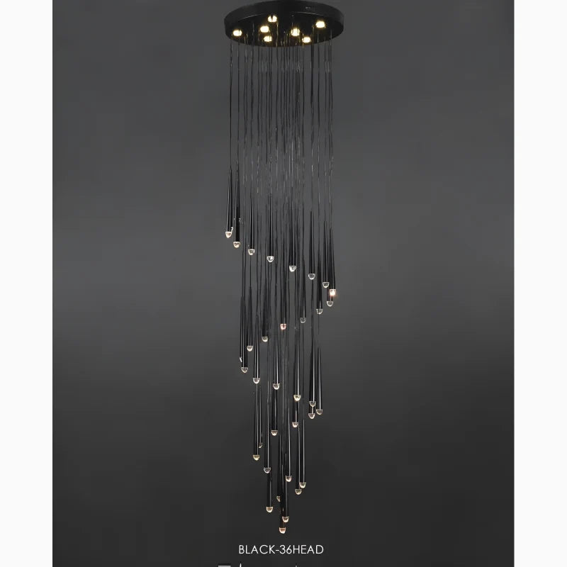 Coomb Minimalist Long Ceiling Chandelier - Chandeliers | Lucera Lighting