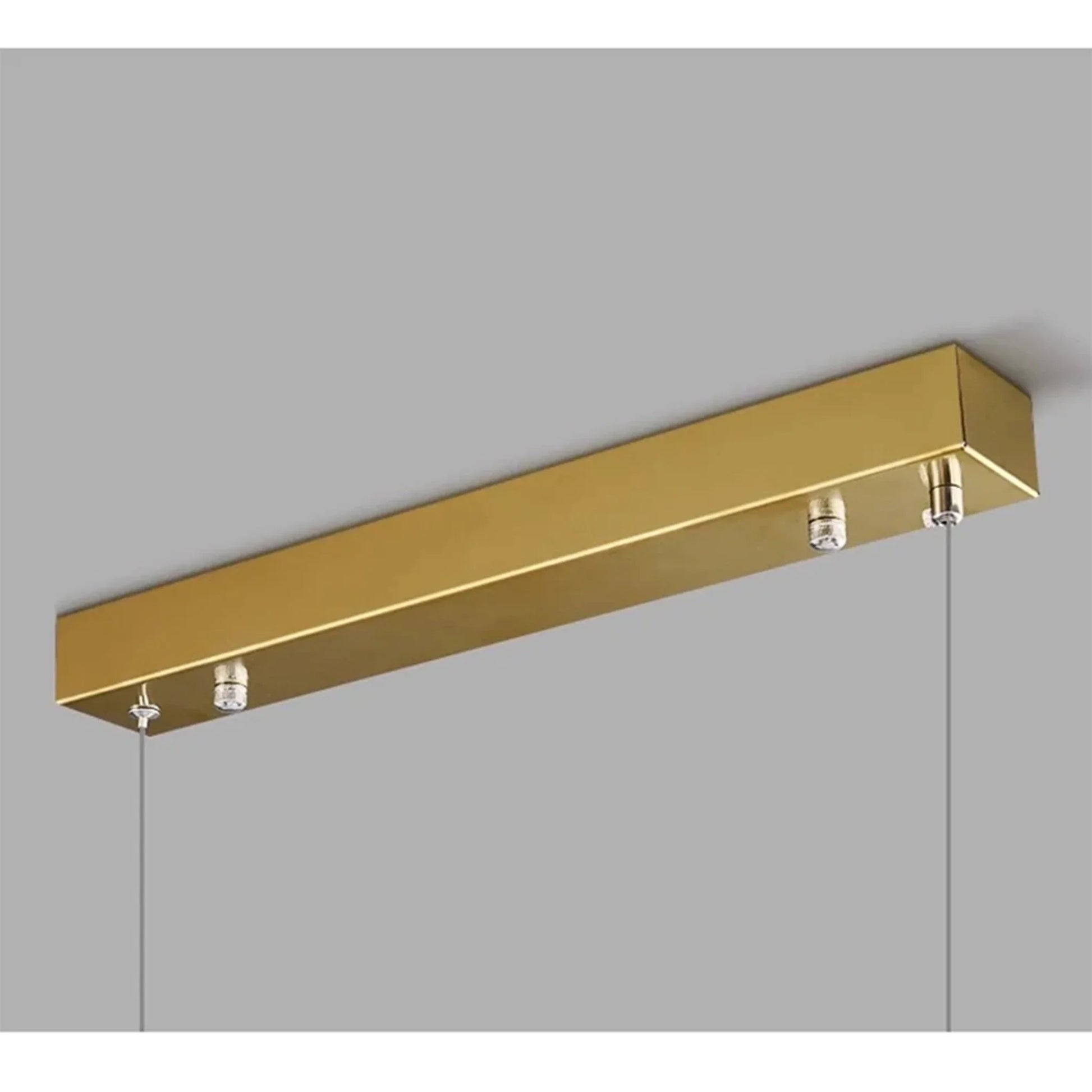 Incarnadine Lux Modern Marble Rectangle Chandelier - Pendant Lights | Lucera Lighting