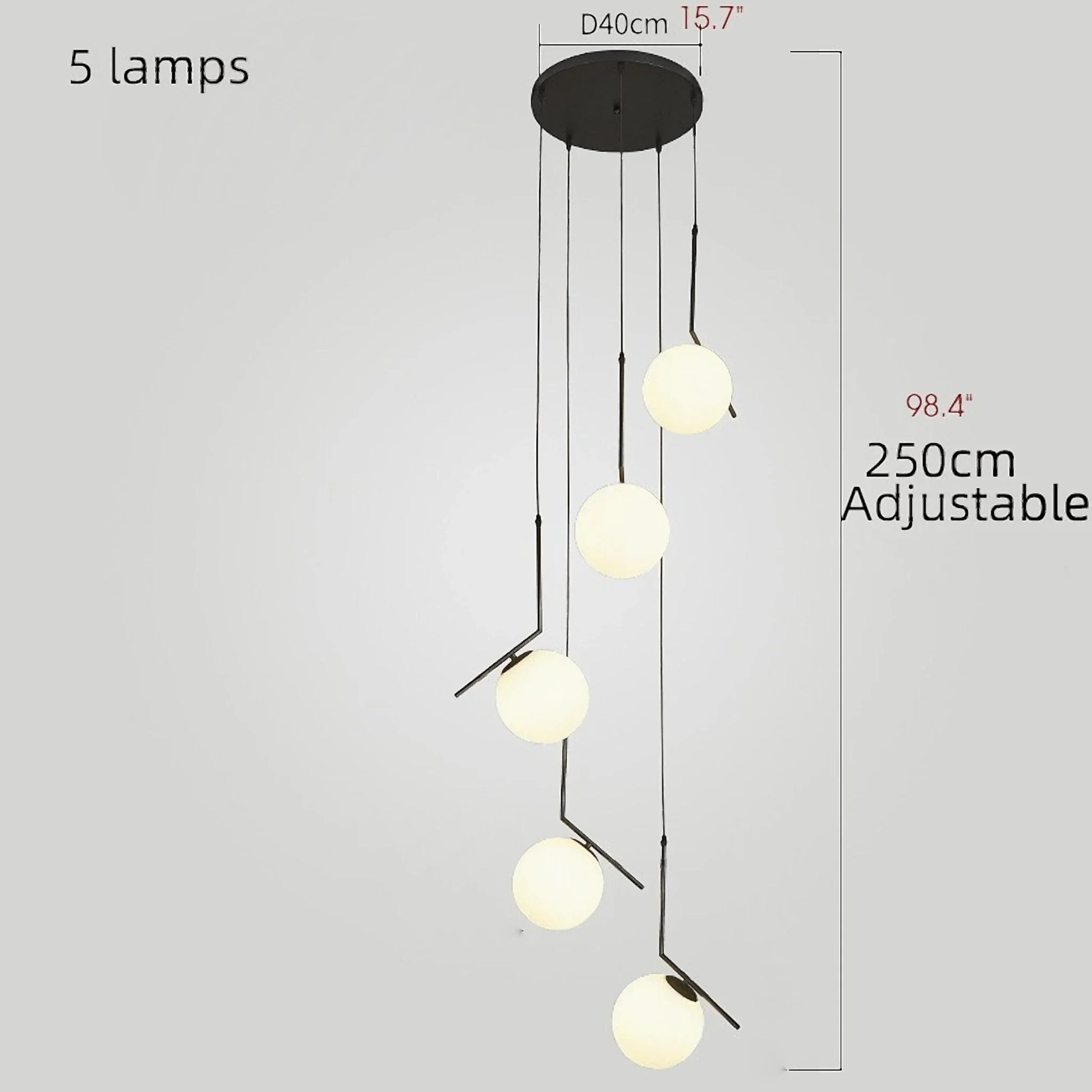 Aspen Duplex Spiral Pendant Chandelier - Pendant Lights | Lucera Lighting