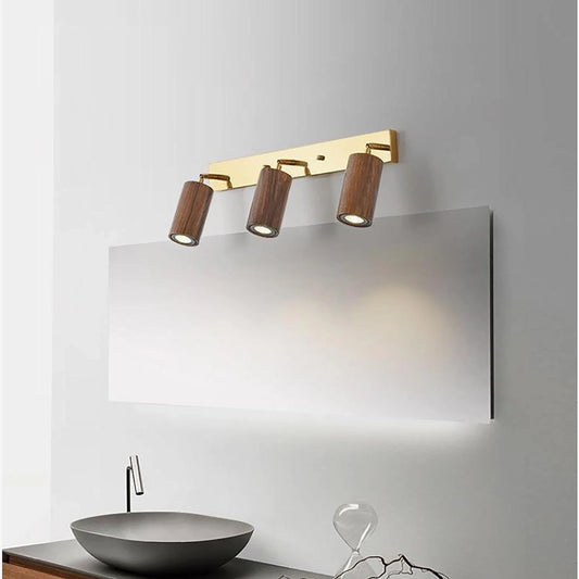 Saltando Cylinder Wooden LED Wall Lamp - Pendant Lights | Lucera Lighting