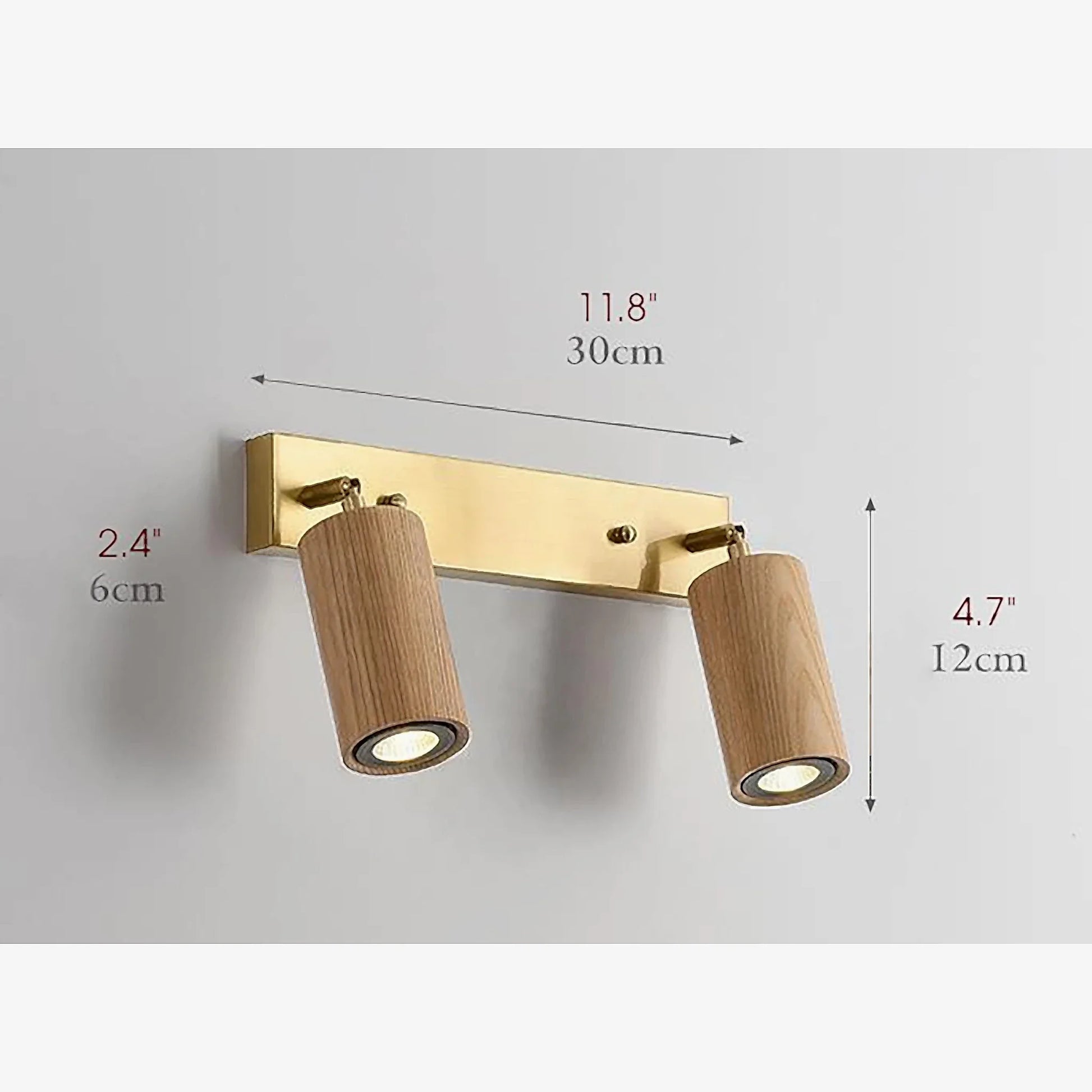 Saltando Cylinder Wooden LED Wall Lamp - Pendant Lights | Lucera Lighting