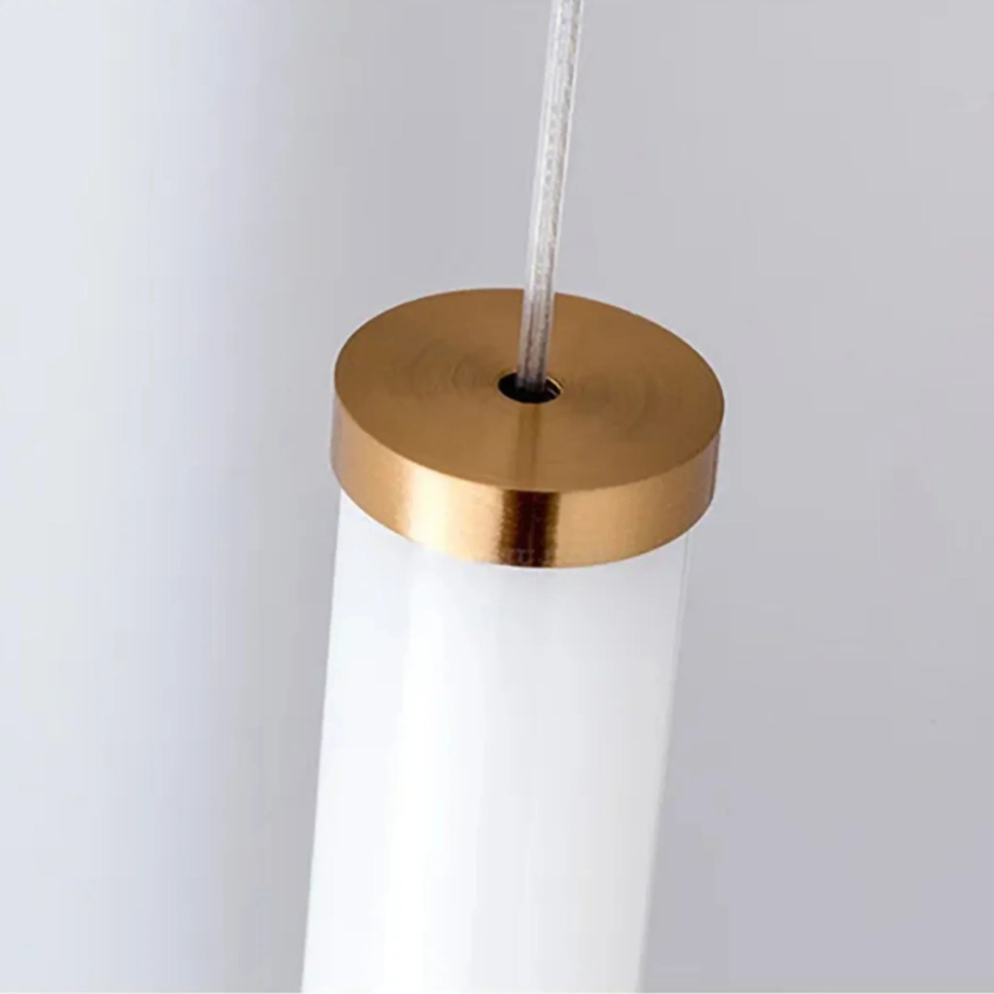 Daffodil Minimalist Gold Chandelier - Pendant Lights | Lucera Lighting
