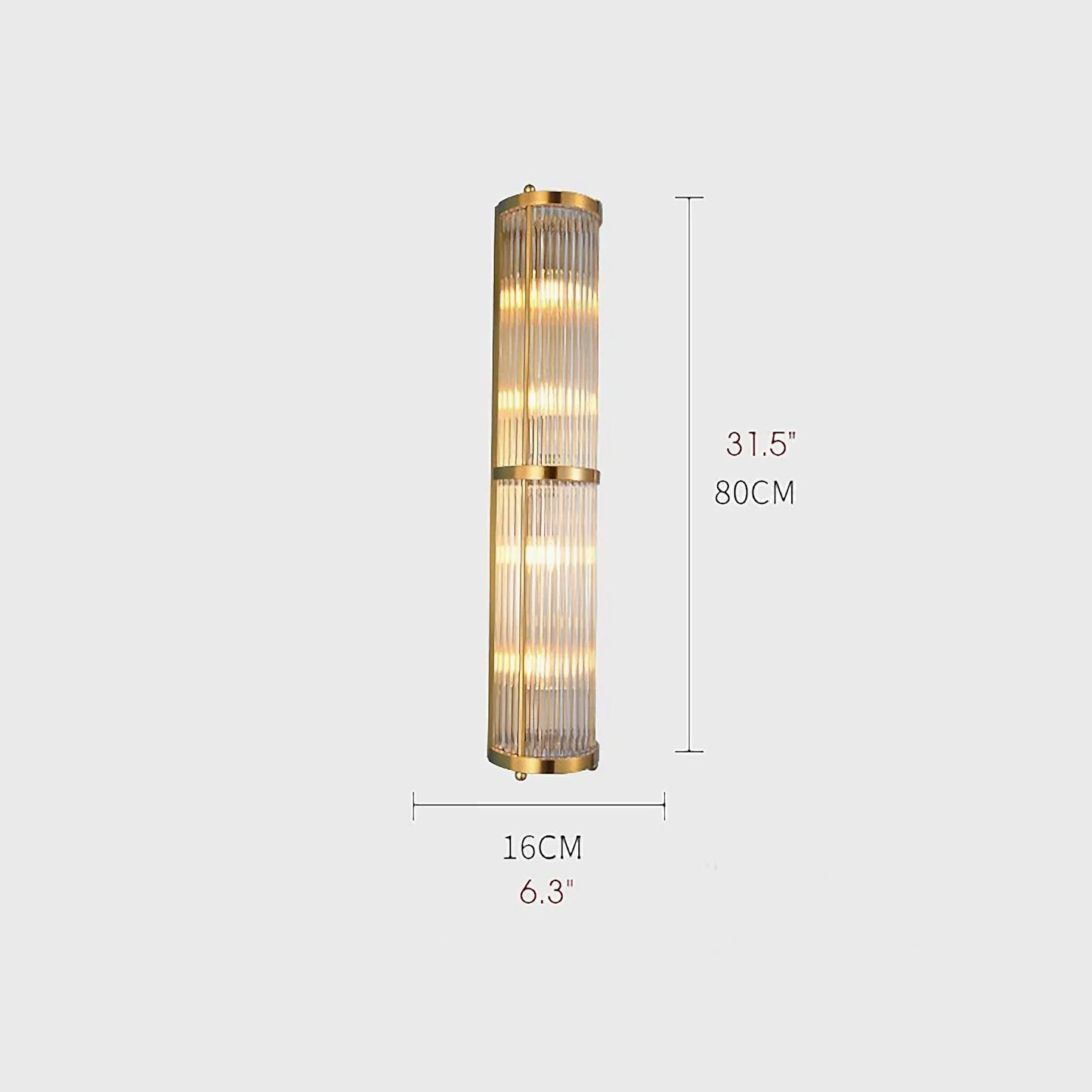 Trill Luxury LED Crystal Wall Lamp - Wall Lights & Sconces | Lucera Lighting