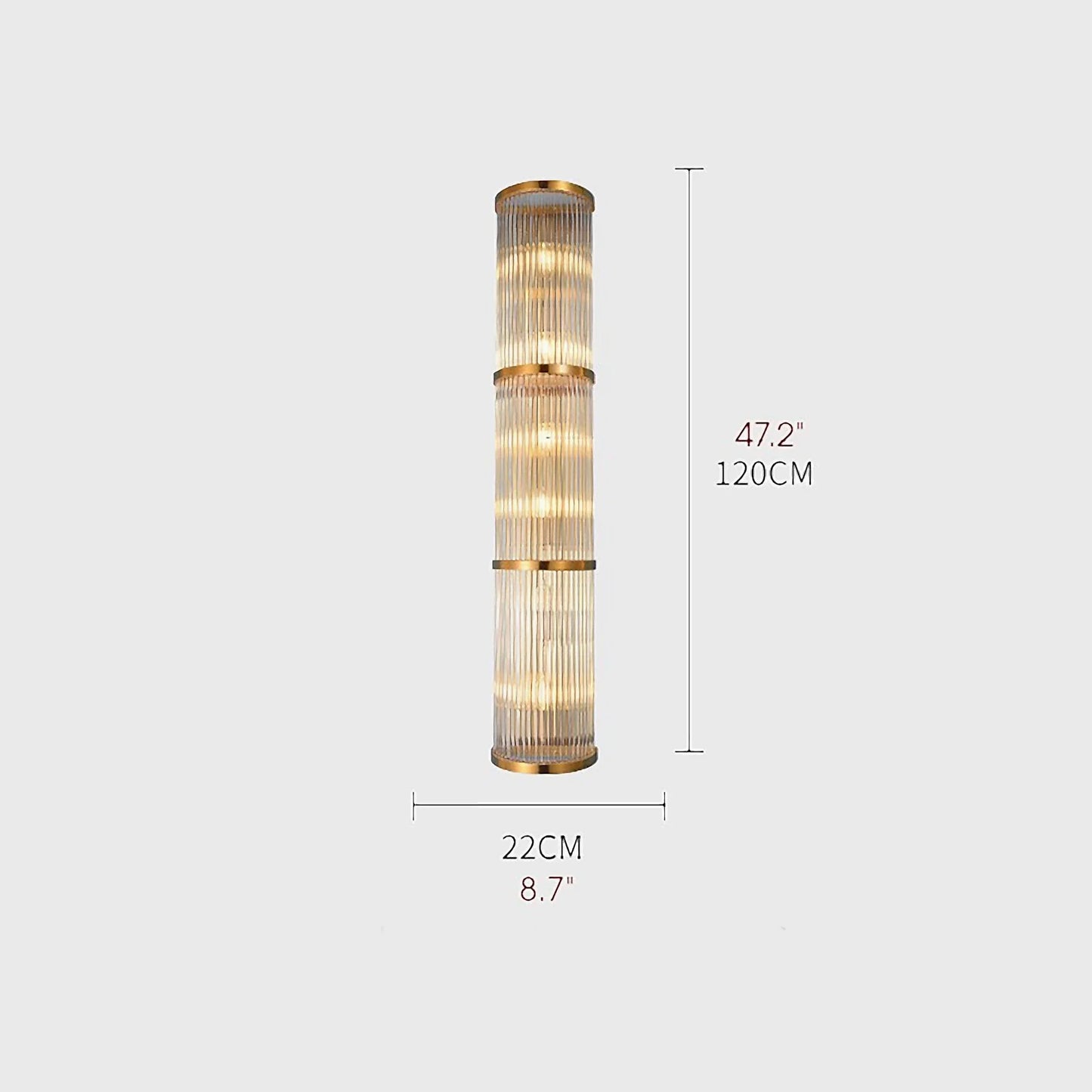 Trill Luxury LED Crystal Wall Lamp - Wall Lights & Sconces | Lucera Lighting